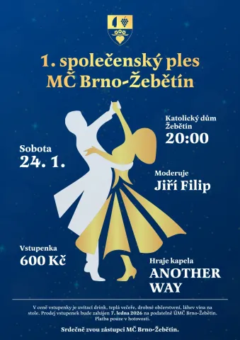 Ples MČ Brno - Žebětín 2026